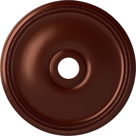Ekena Millwork Theia Ceiling Medallion (Fits Canopies up to 6 3/4"), 24"OD x 3 5/8"ID x 1 3/4"P, Antique Copper CM24THACS